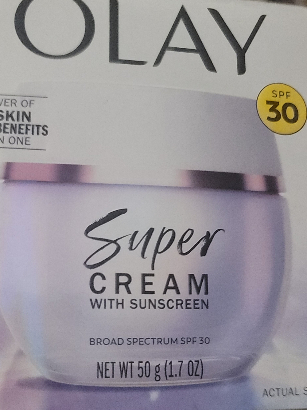 OLAY Super Cream with Sunscreen SPF 30